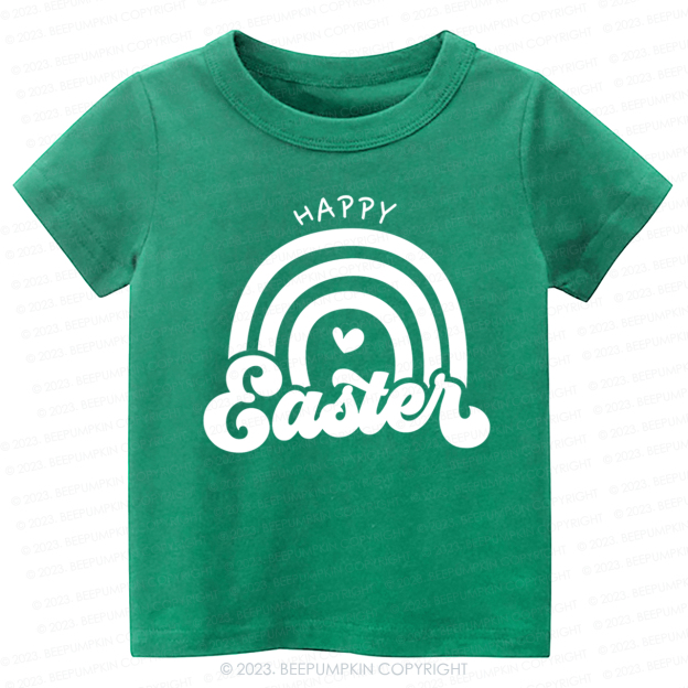 Happy Easter Rainbow -Toddler Tees