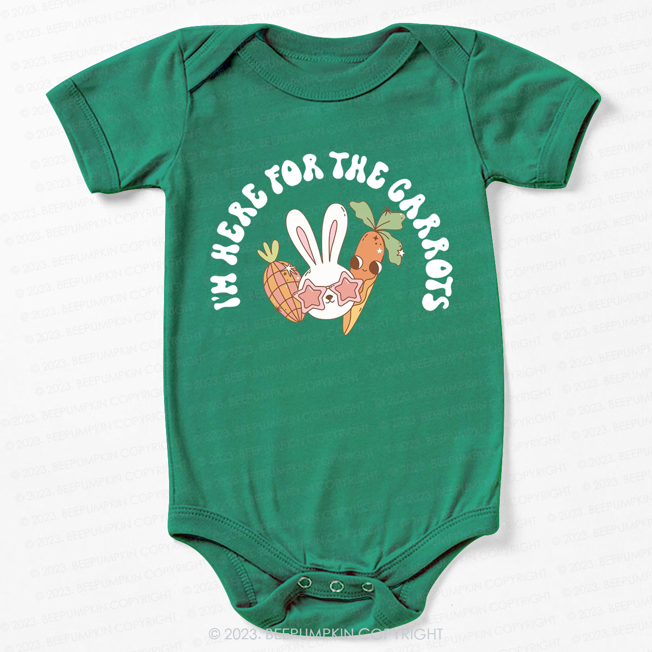 I'm Here For The Carrots Bodysuit For Baby