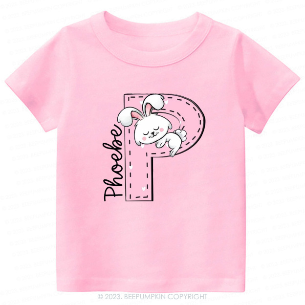 Custom Name Easter Bunny -Toddler Tees