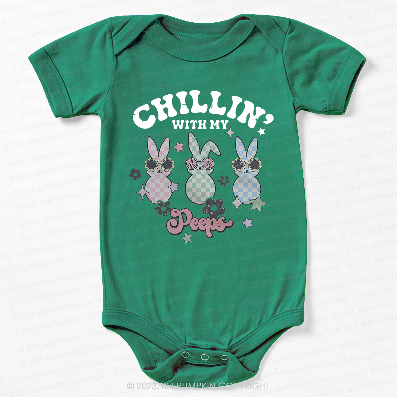  Chillin' with My Peeps Bodysuit For Baby