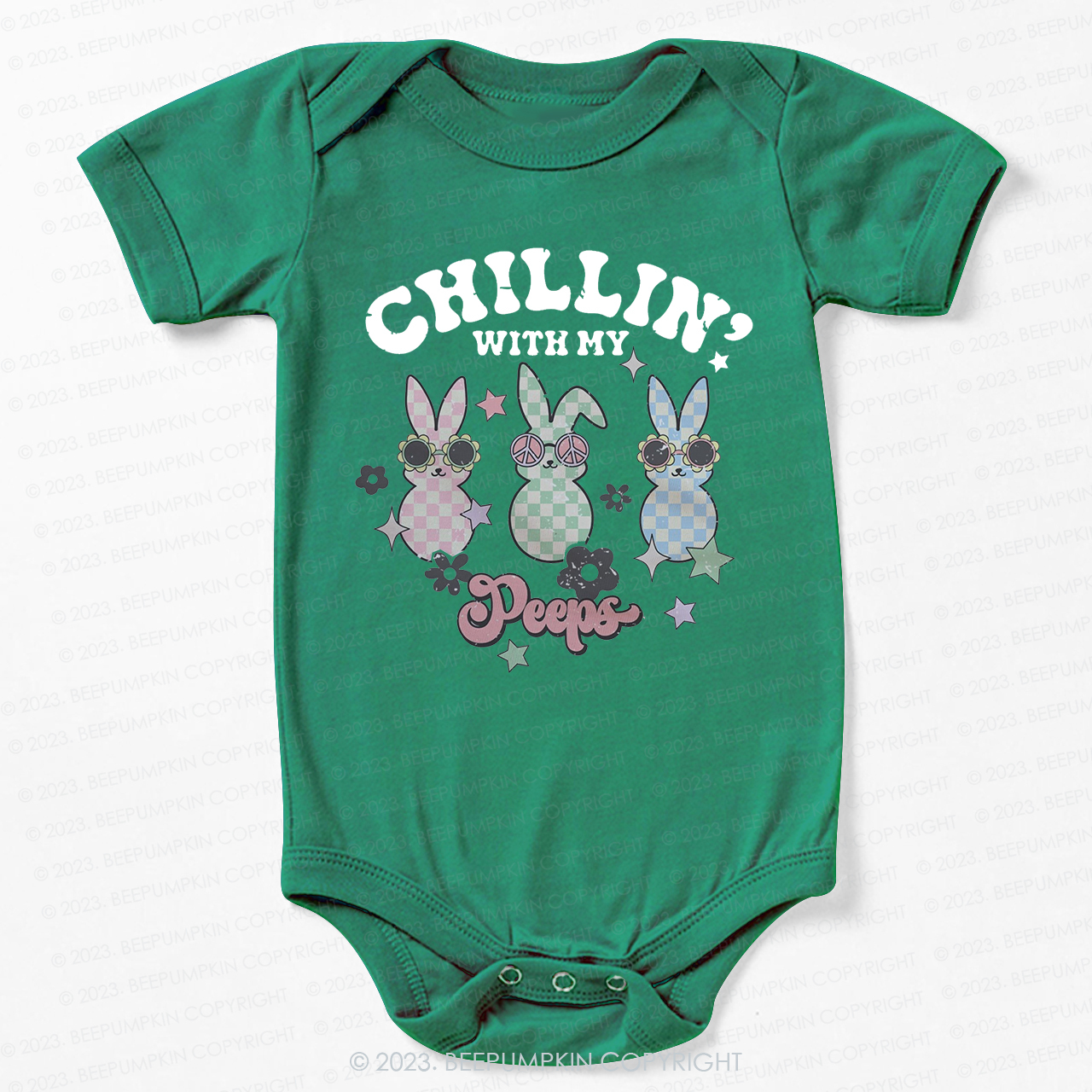  Chillin' with My Peeps Bodysuit For Baby