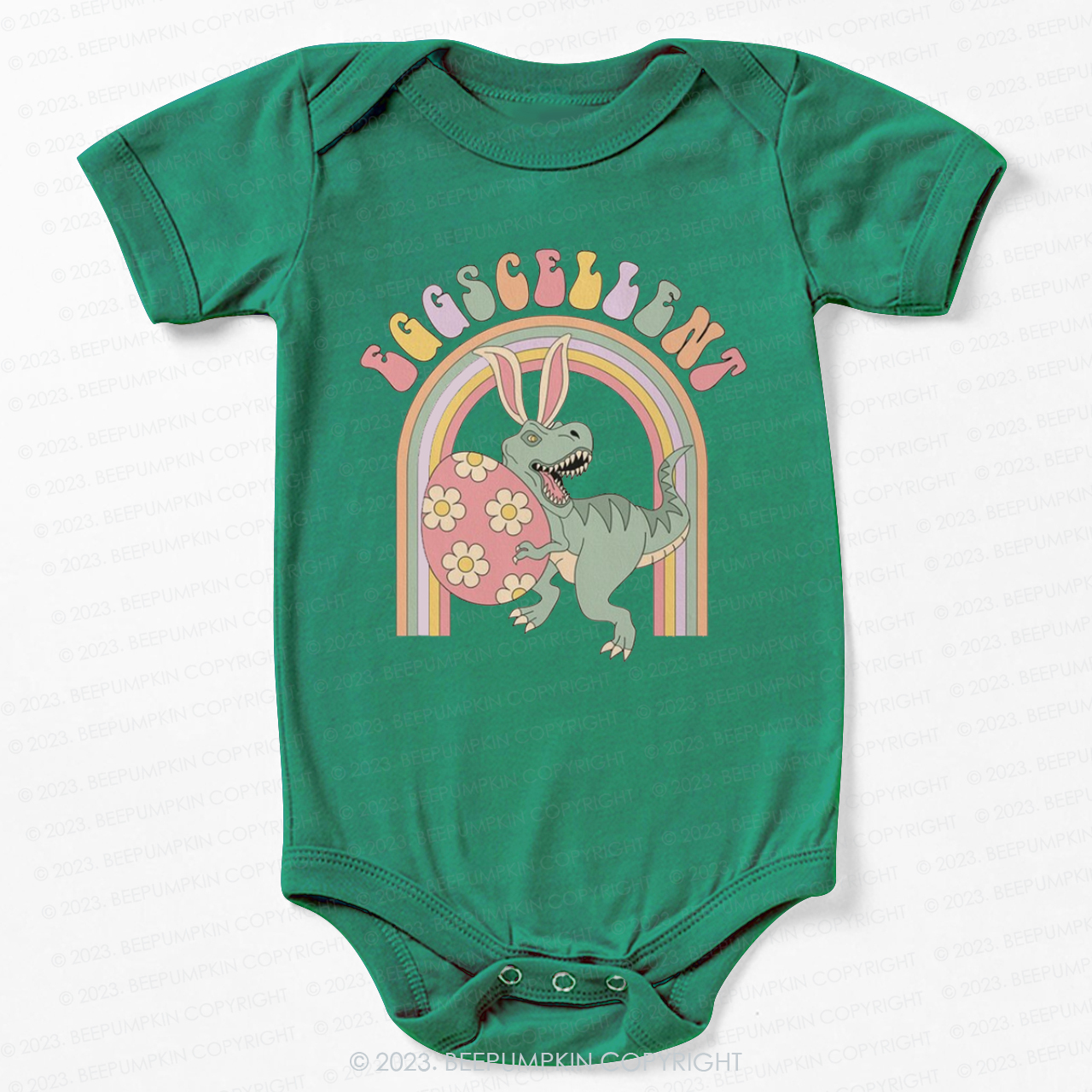 Easter Eggscellent Kids Retro Bodysuit For Baby