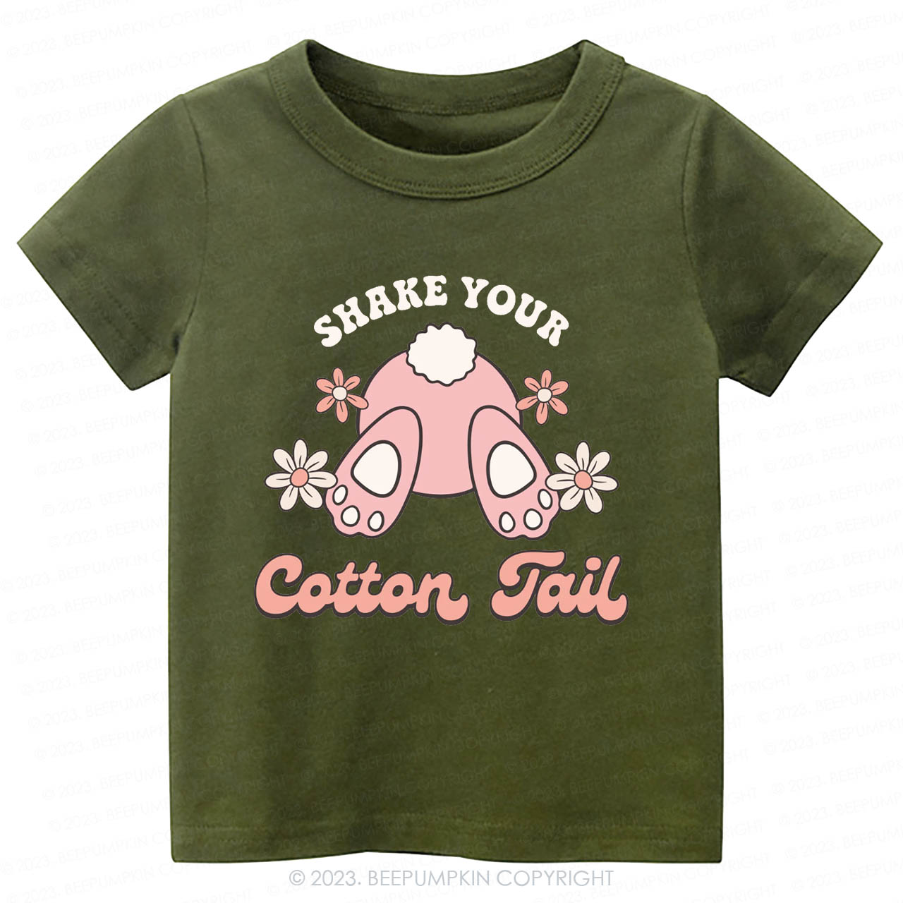 Shake Your Cotton Tail Kids -Toddler Tees