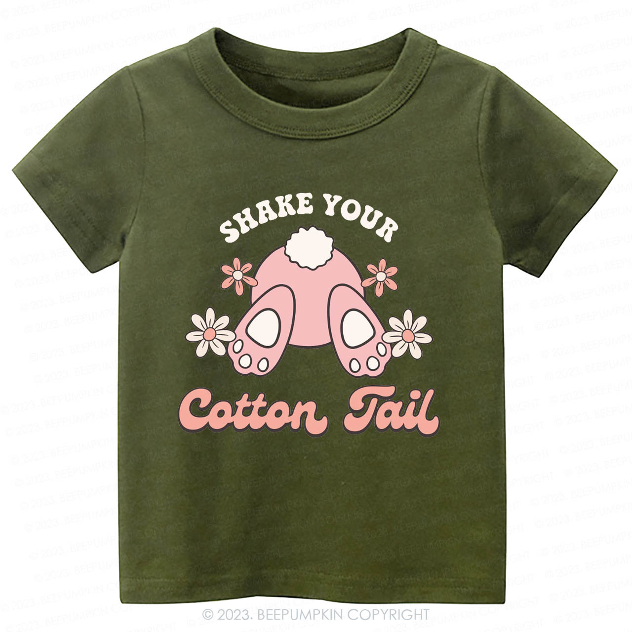 Shake Your Cotton Tail Kids -Toddler Tees