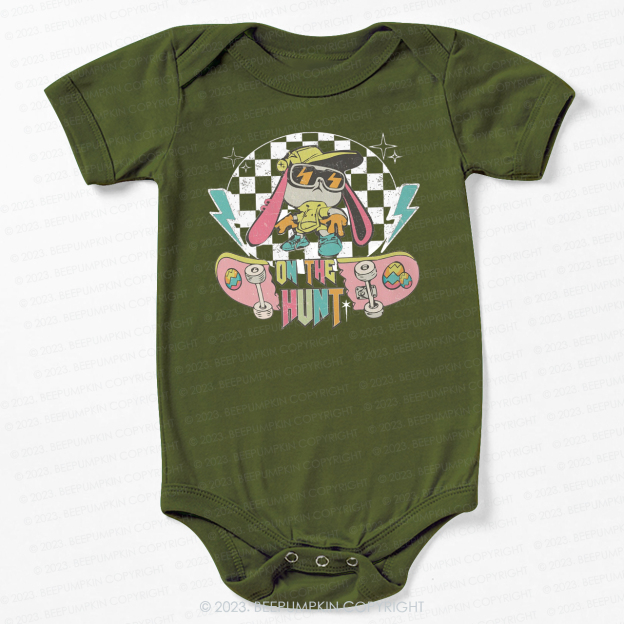 On The Hunt Kids Retro Bodysuit For Baby