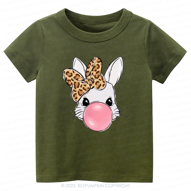 Bubble Gum Bunny-Toddler Tees