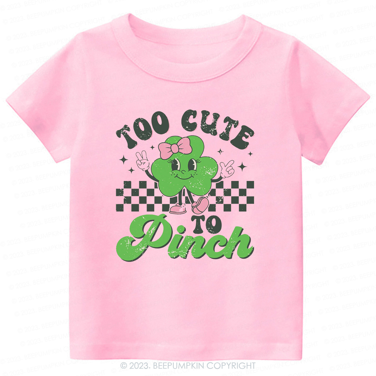 Too Cute To Pinch St.Patricks Day-Toddler&Kids Tees