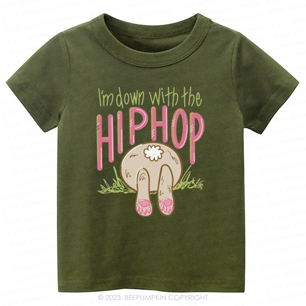 Hip Hop Bunny Tail St.Patricks Day-Toddler&Kids Tees