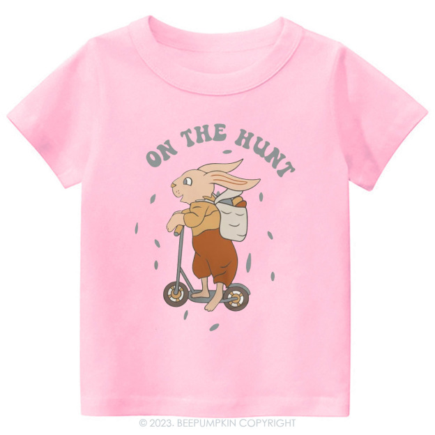 On The Hunt Easter Toddler Tees