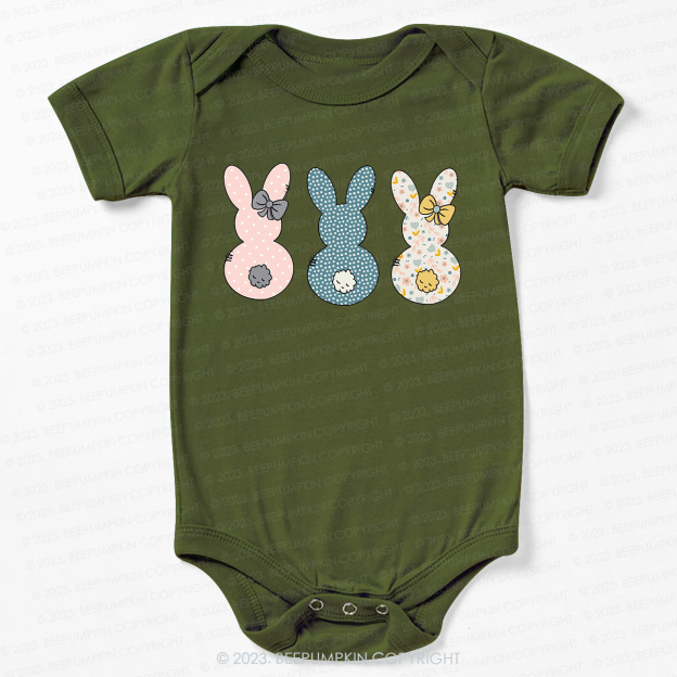 Spring Bunny Clipart Easter Bodysuit For Baby