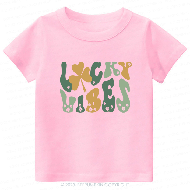 Lucky Vibes Easter -Toddler Tees