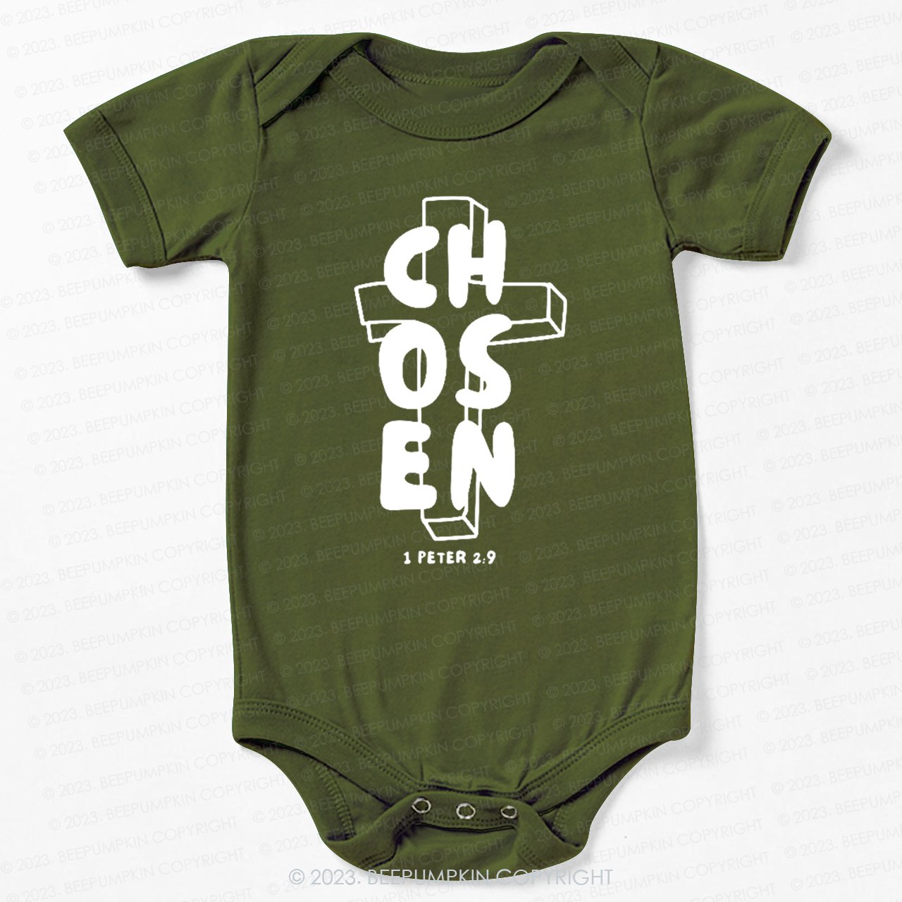 Chosen 1 Peter 2:9 Easter Bodysuit For Baby