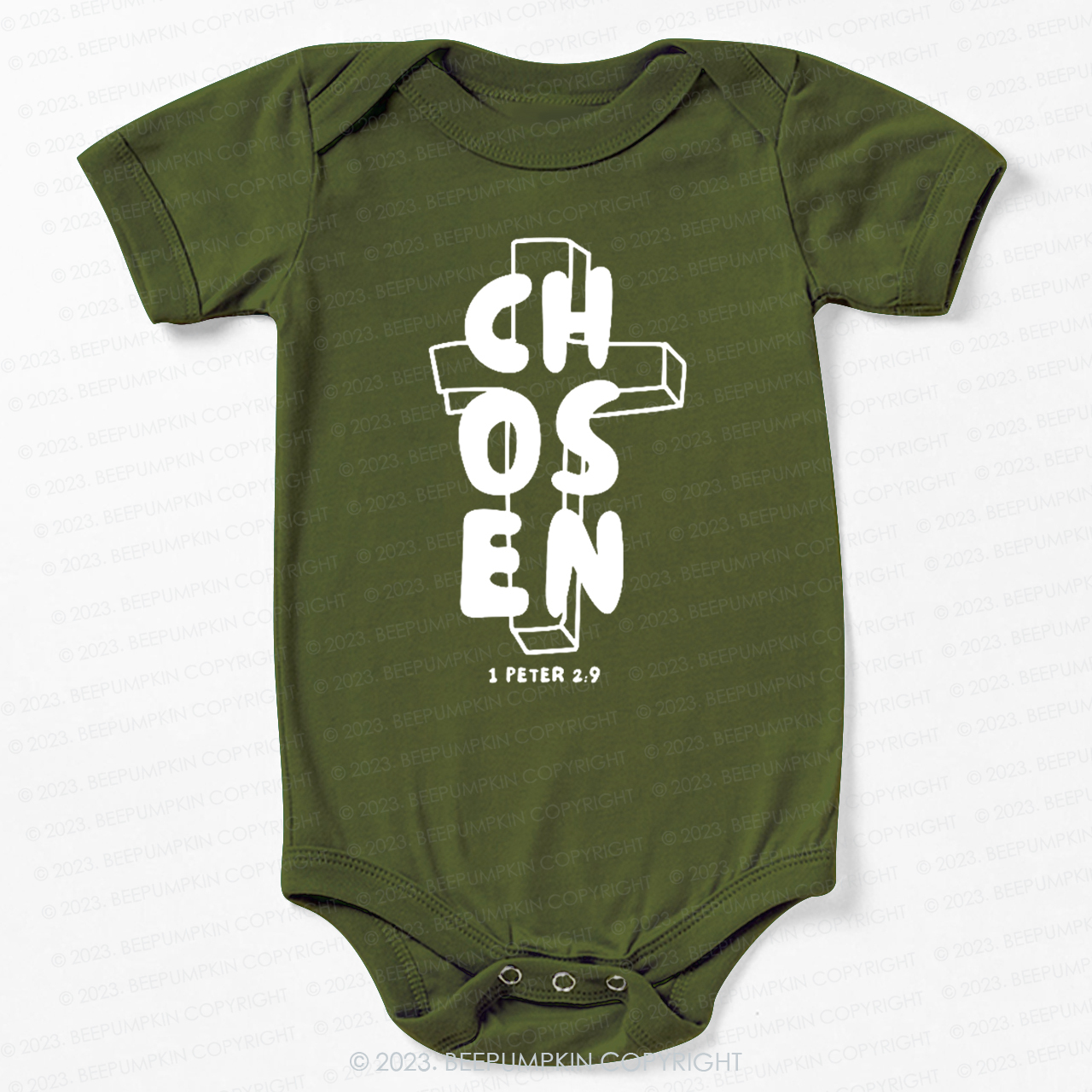 Chosen 1 Peter 2:9 Easter Bodysuit For Baby