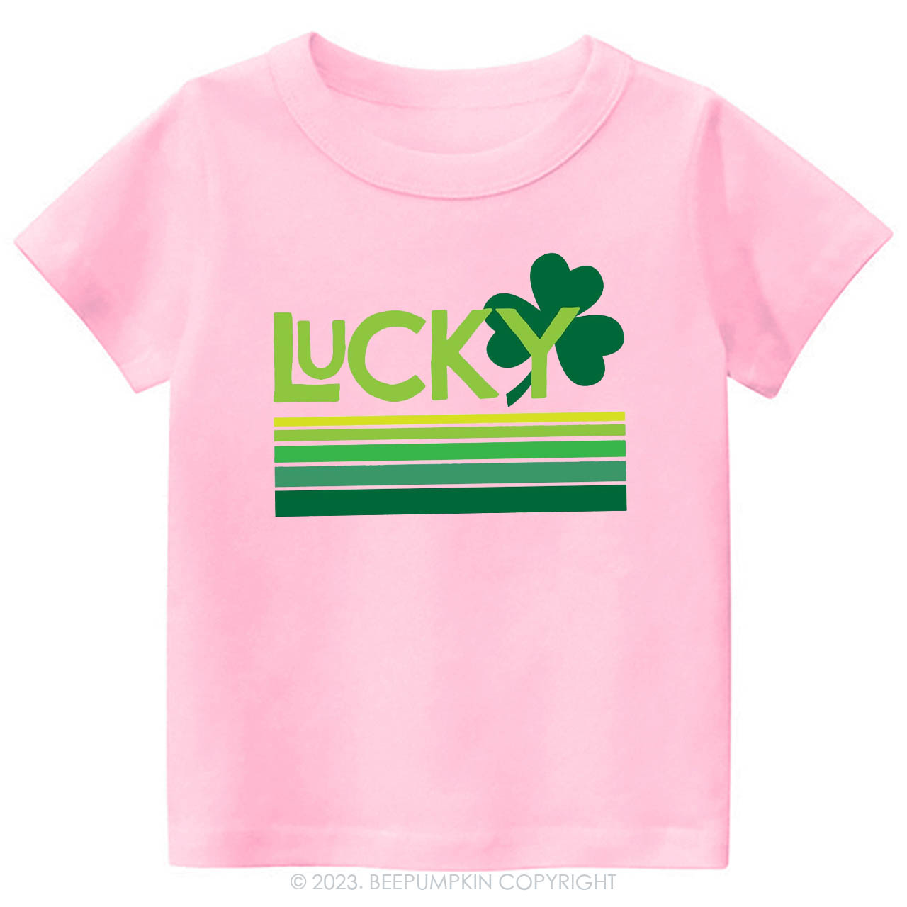 Pretty Lucky Clover St.Patricks Day -Toddler Tees