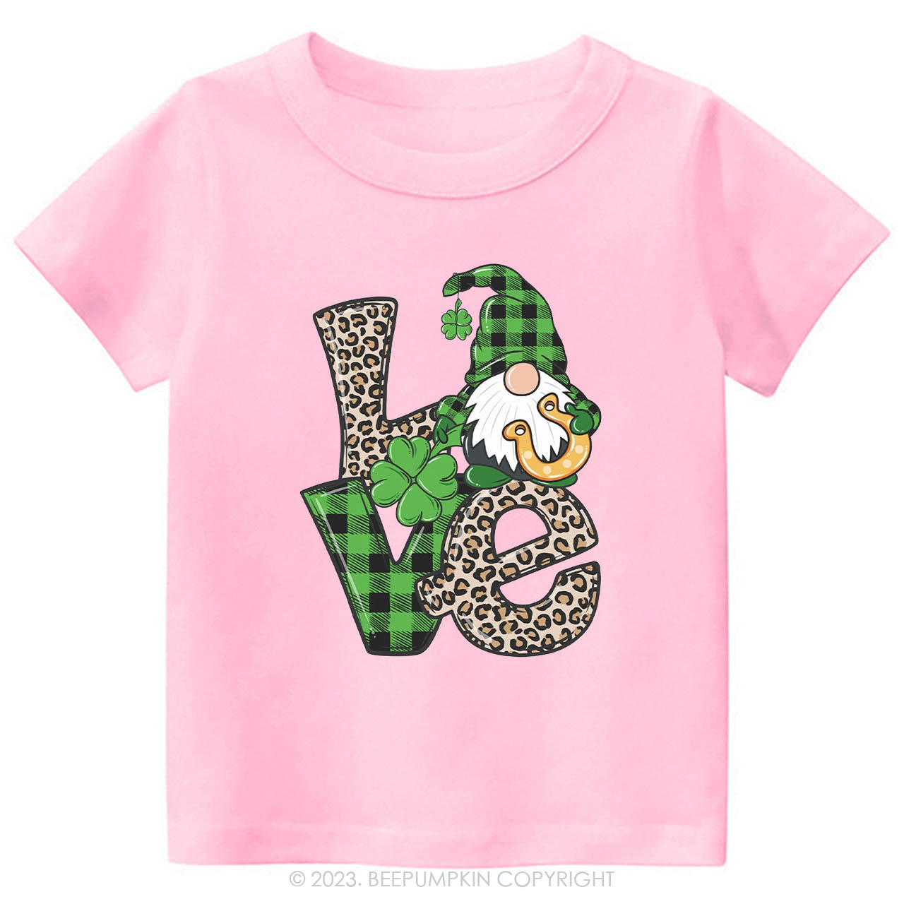 Love Gnomes St.Patricks Day -Toddler Tees