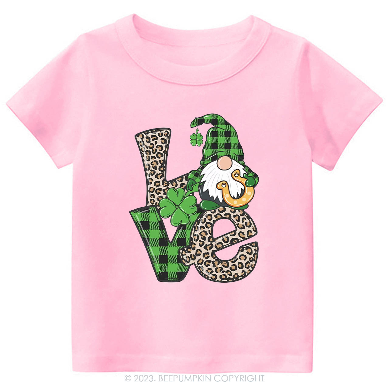 Love Gnomes St.Patricks Day -Toddler Tees