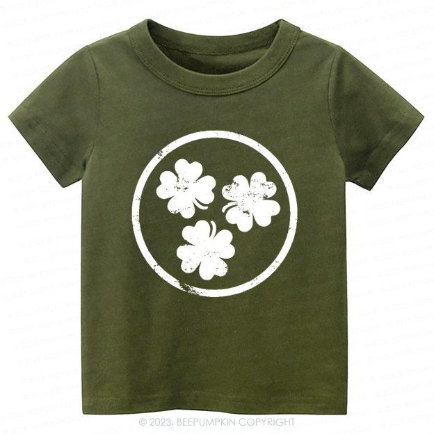 Ring  Shamrock Clover St.Patricks Day -Toddler Tees