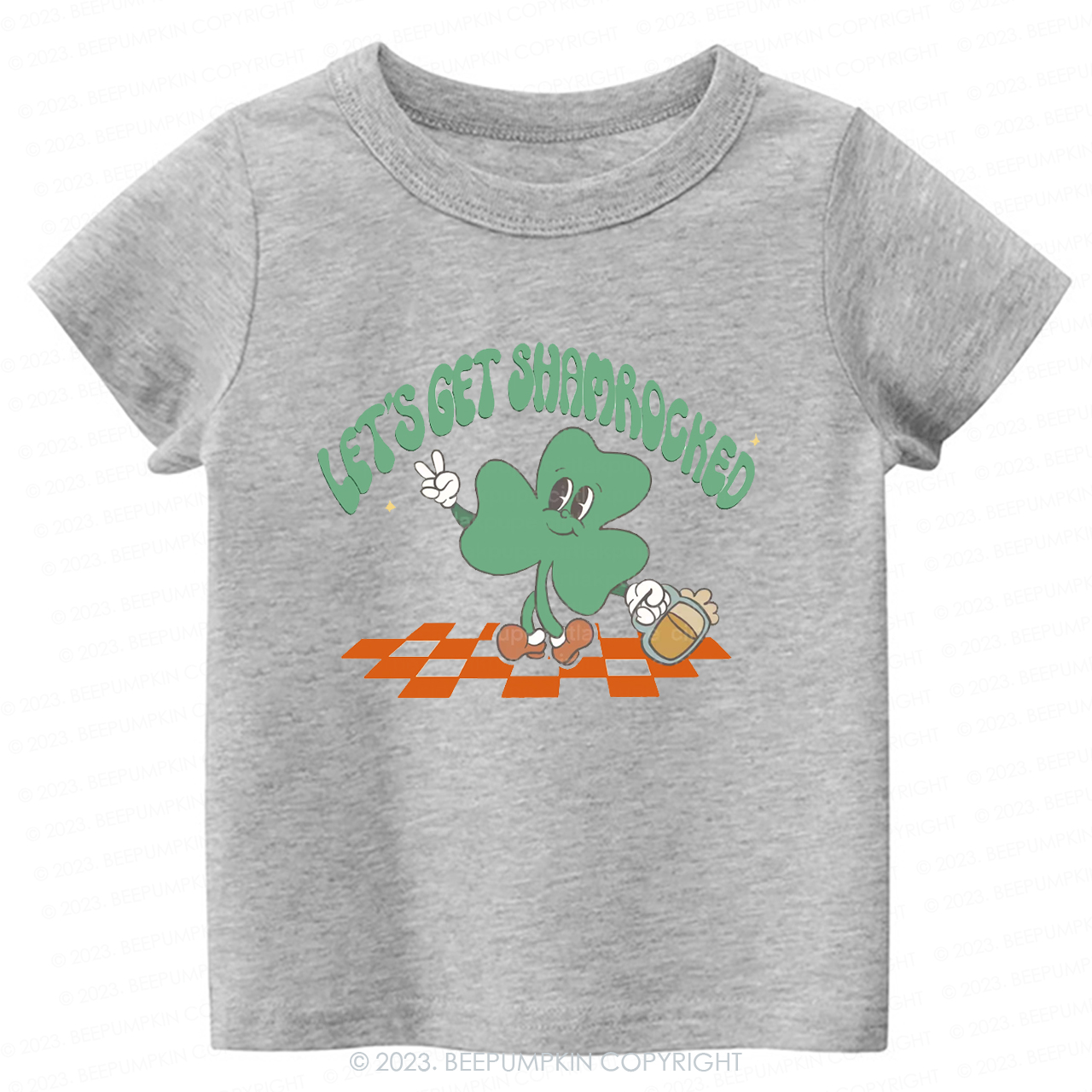 Let's Get Shamrock St.Patricks Day -Toddler Tees