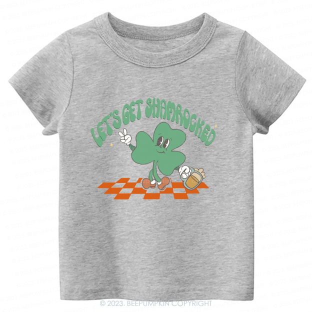 Let's Get Shamrock St.Patricks Day -Toddler Tees