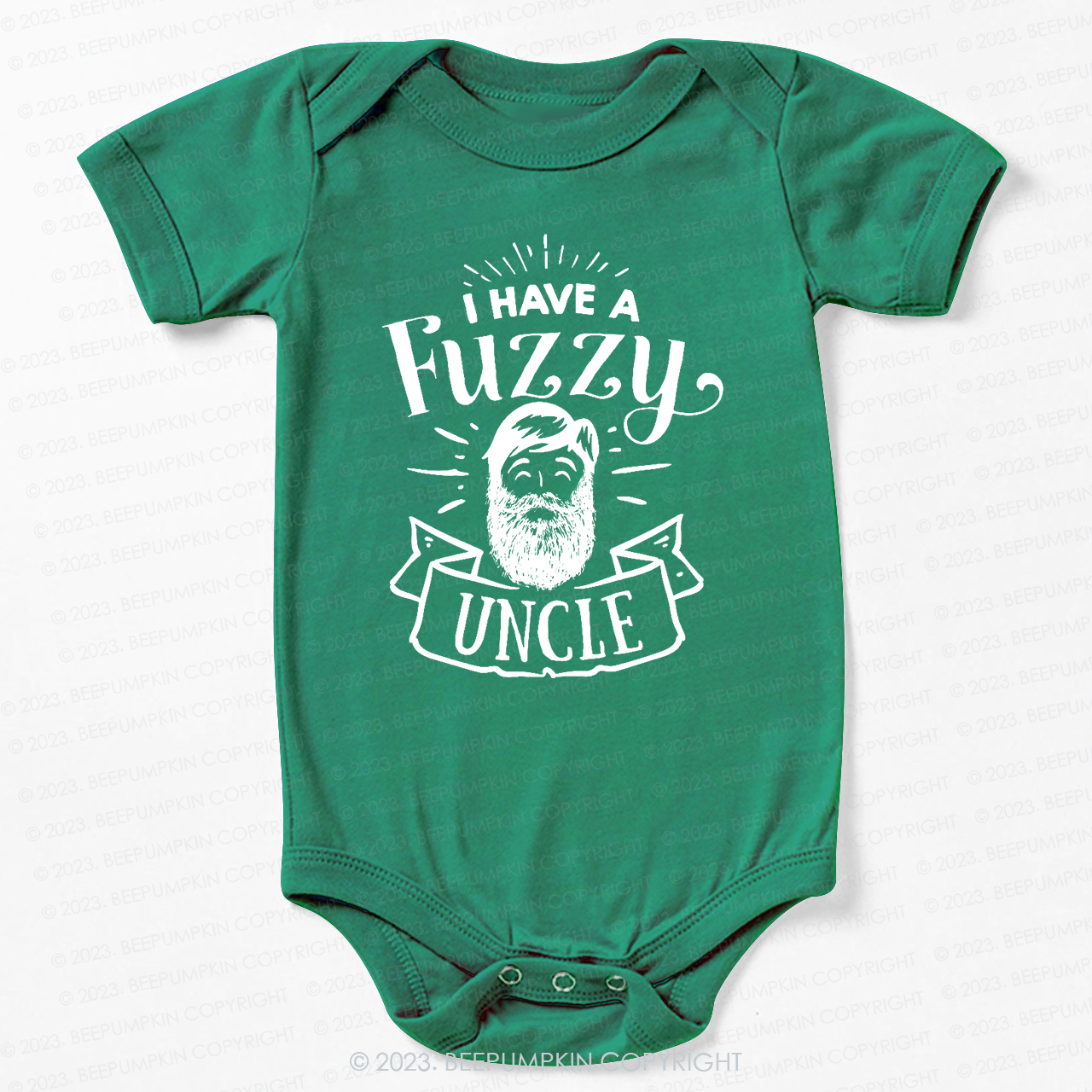 I Have a Fuzzy Uncle Bodysuit For Baby