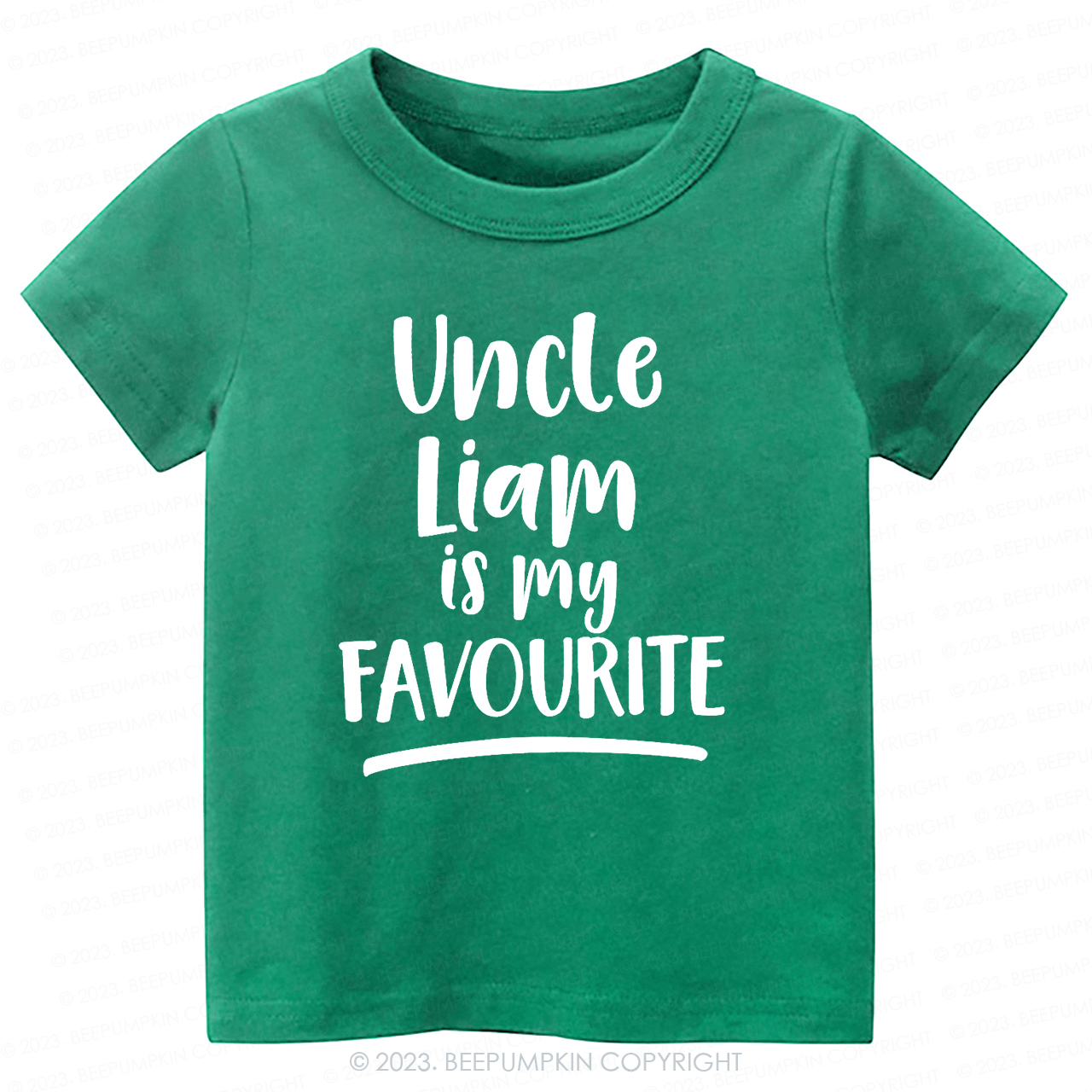 My Uncle Is My Favourite Personalised -Toddler Tees
