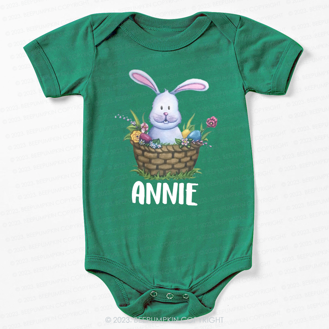 Personalized Easter Spring Bodysuit For Baby