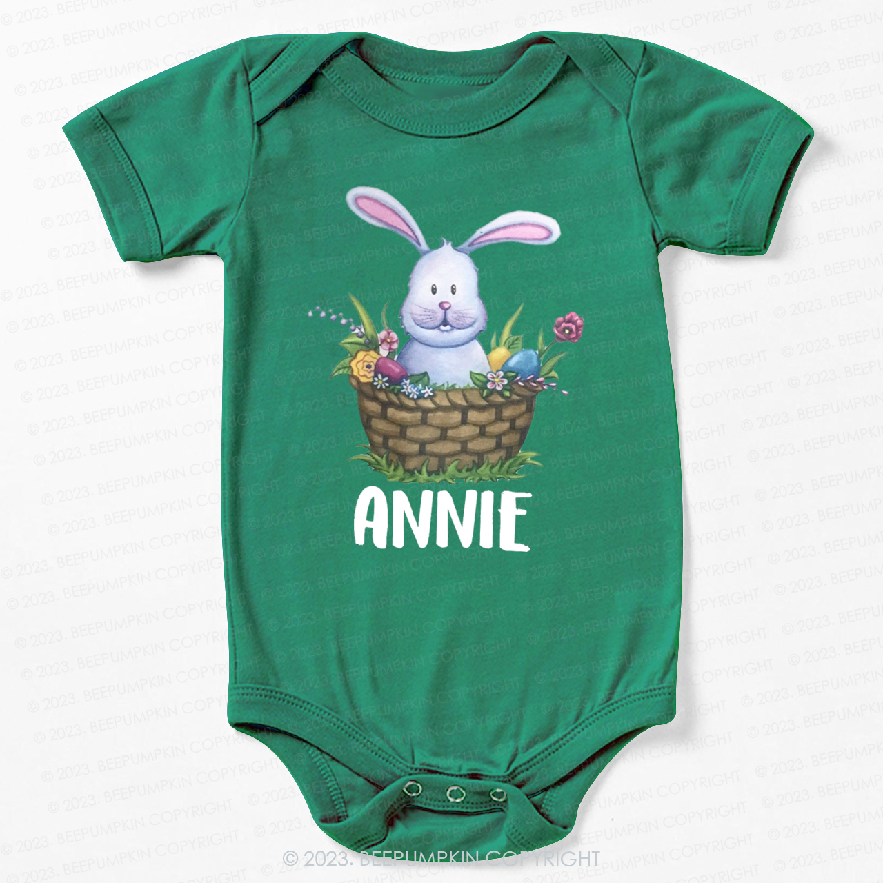 Personalized Easter Spring Bodysuit For Baby