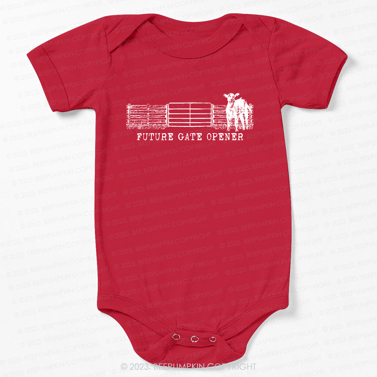 Future Gate Opener Bodysuit For Baby