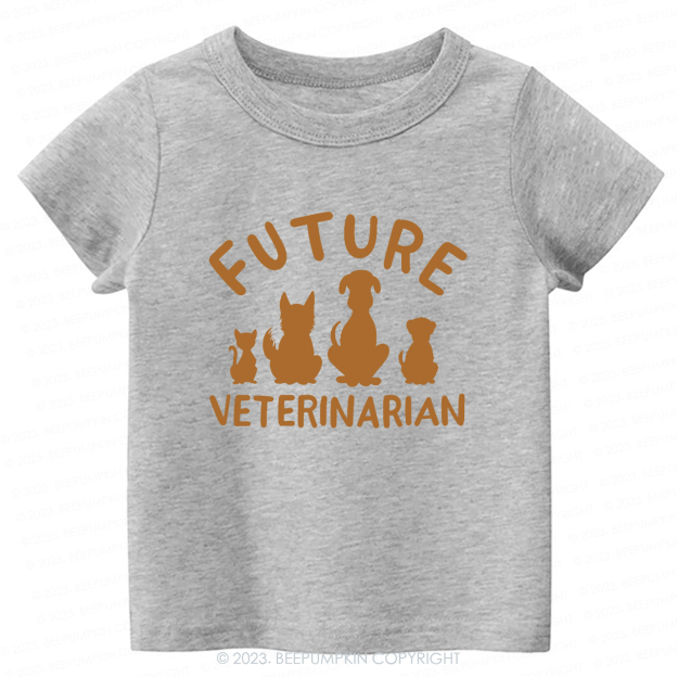 Future Veterinarian Dog Lover Gifts  -Toddler Tees