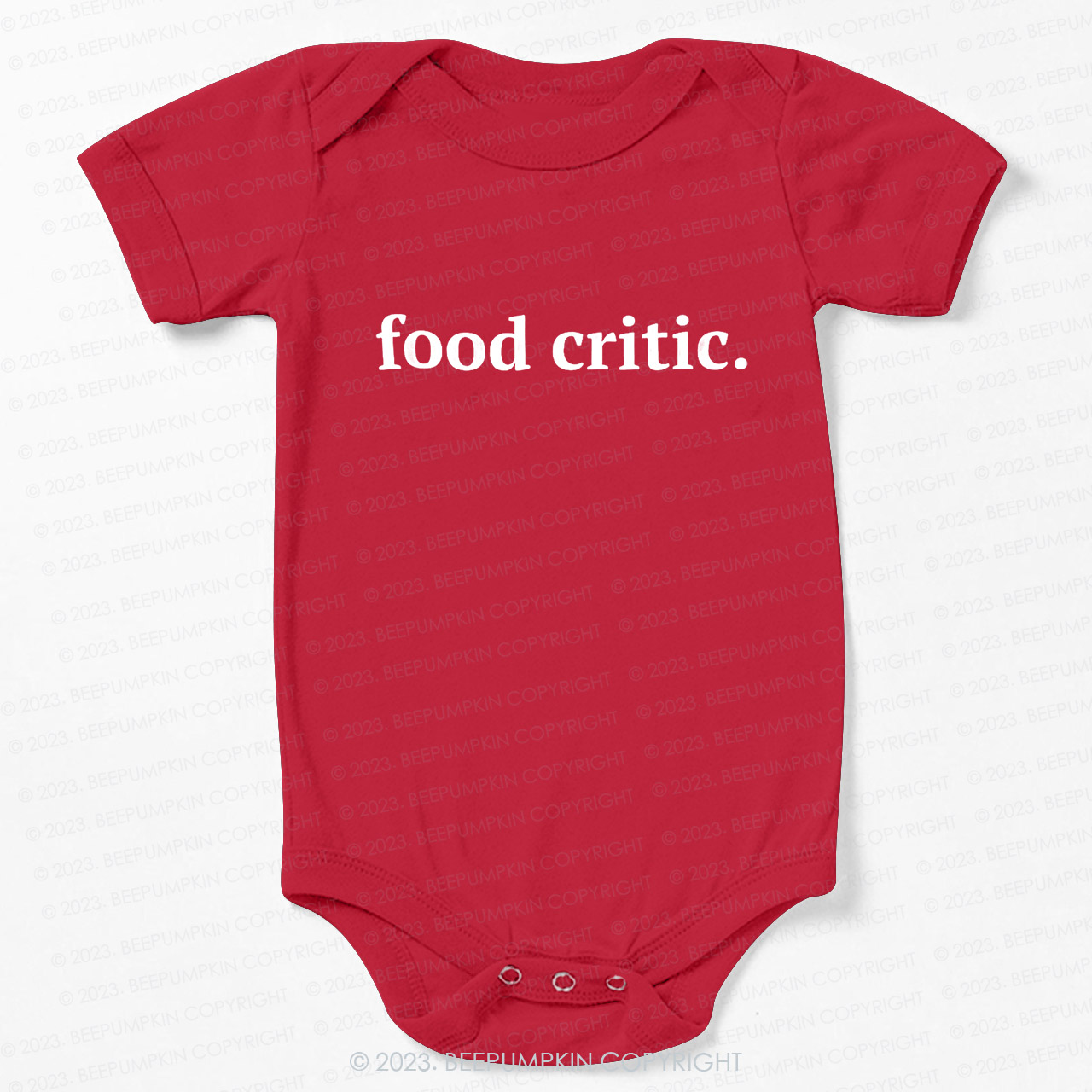 Food Critic Bodysuit For Baby