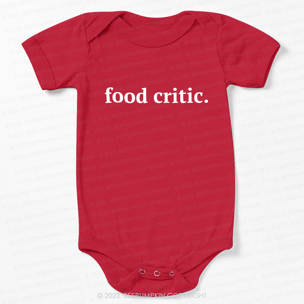 Food Critic Bodysuit For Baby