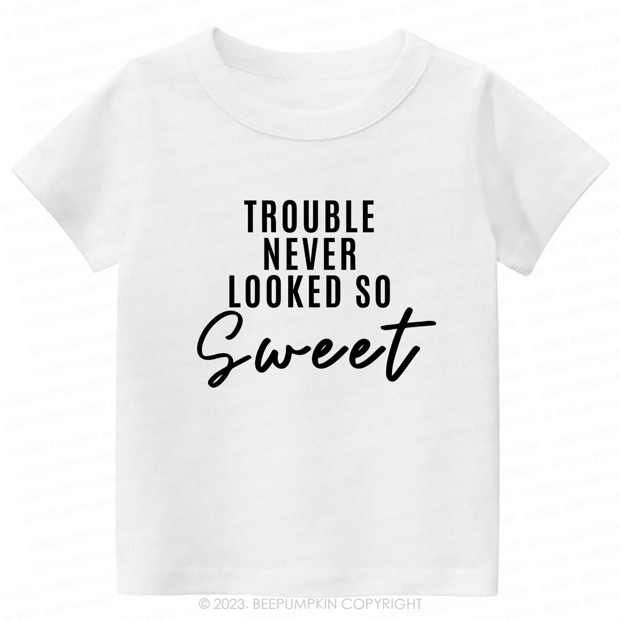 Trouble Maker Funny Kids Shirt