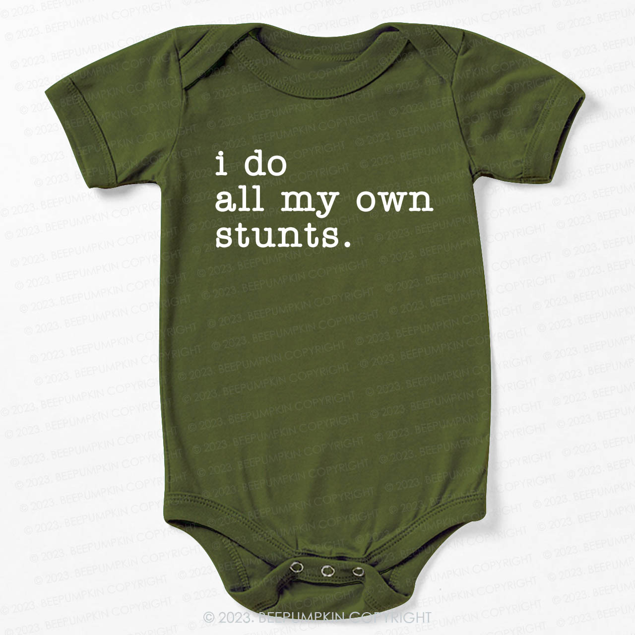 I Do All My Own Stunts Bodysuit For Baby