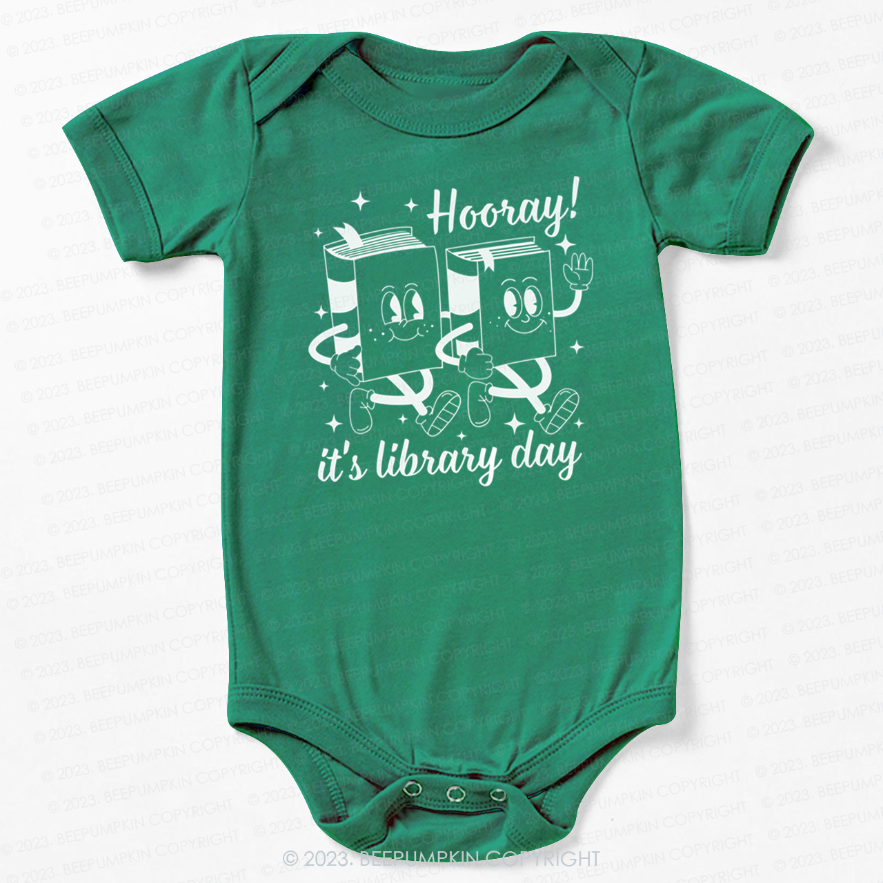 Hooray It's Library Bodysuit For Baby