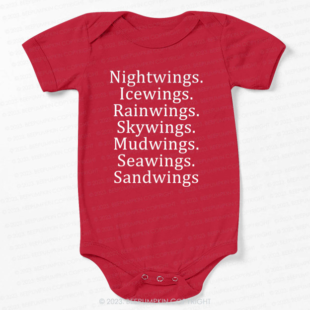 Wings Fan Dragon Books Lover Bodysuit For Baby