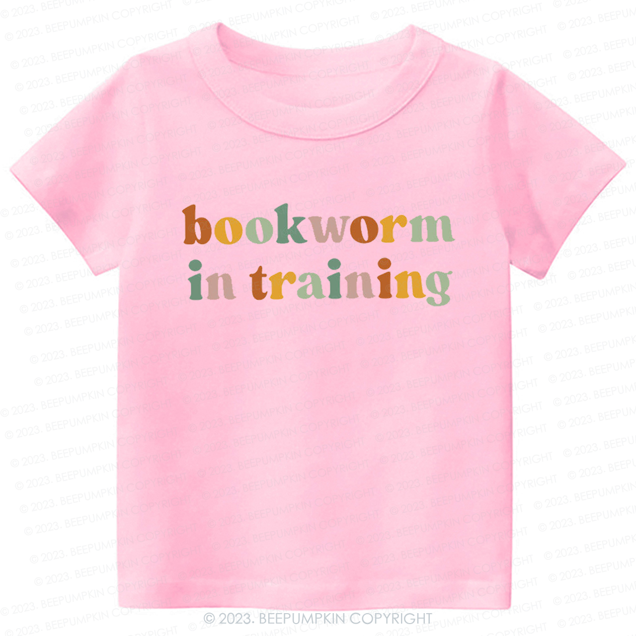 Bookworm In Training Kids Shirt