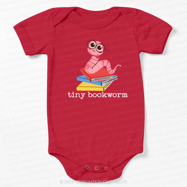 Tiny Bookworm Librarian Bodysuit For Baby
