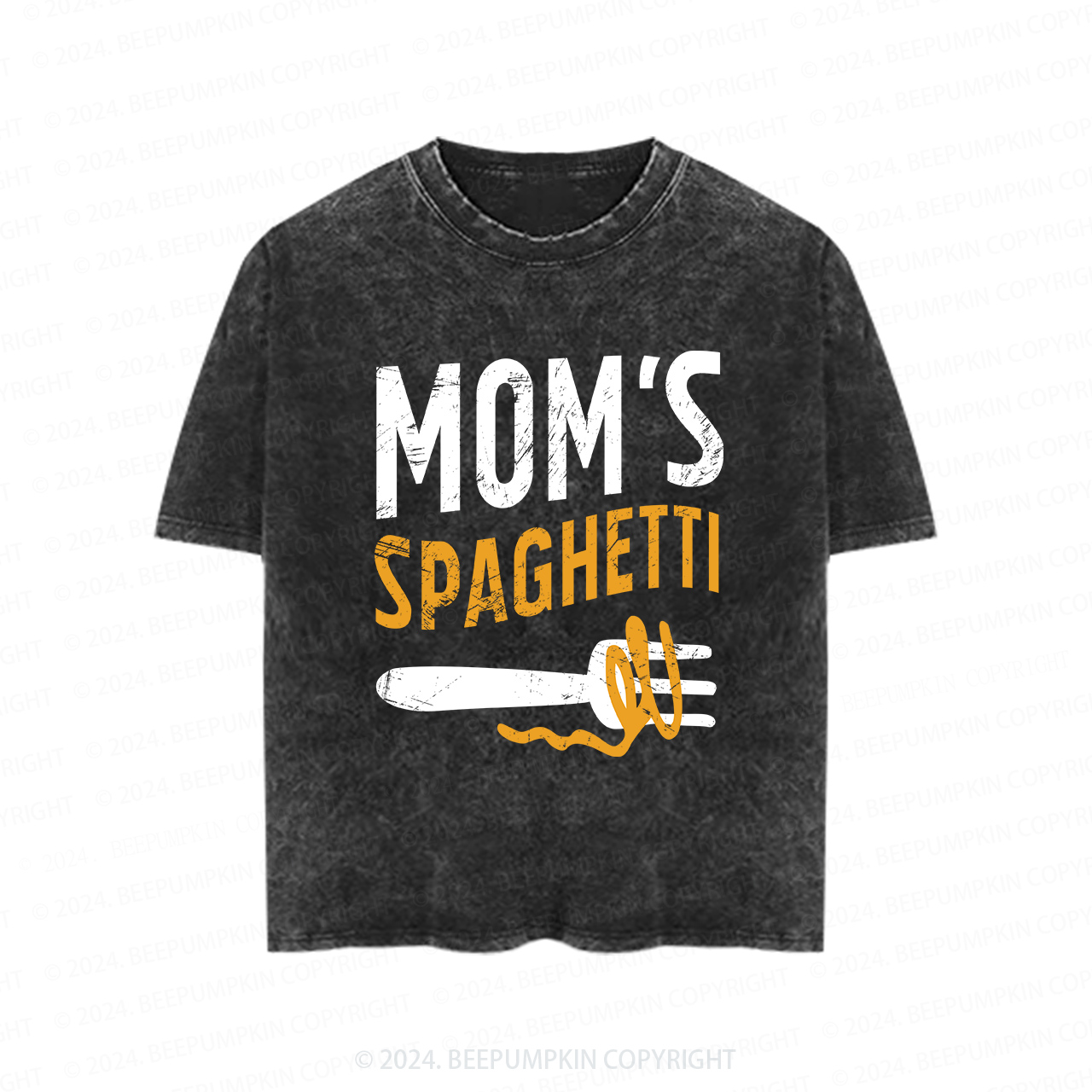 Mom's Spaghetti Toddler&Kids Washed Tees