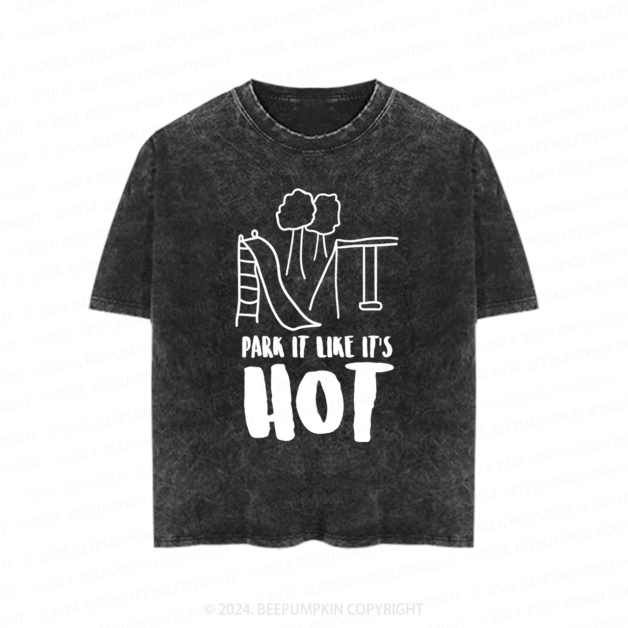 Park It Like Its Hot Toddler&Kids Washed Tees