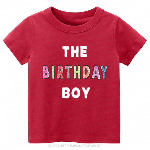 The Birthday Boy And Girl Kids Shirt
