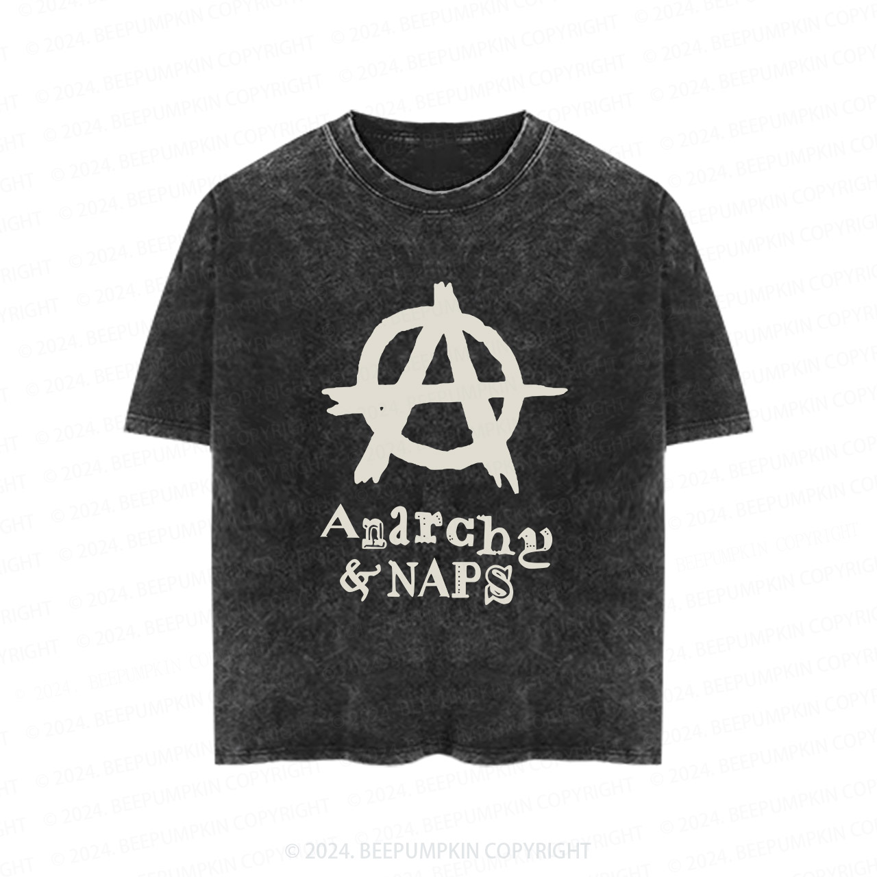 Punk Rocker Toddler&Kids Washed Tees         