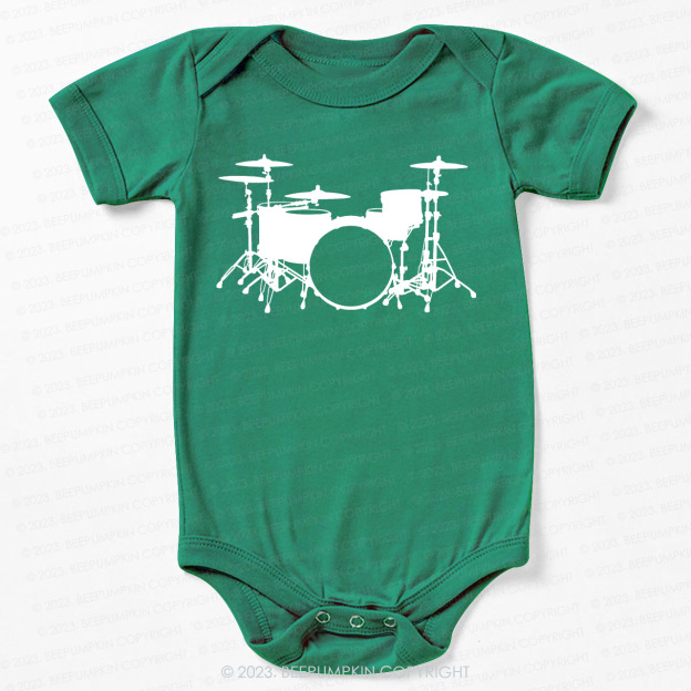 Drumset Music Bodysuit For Baby