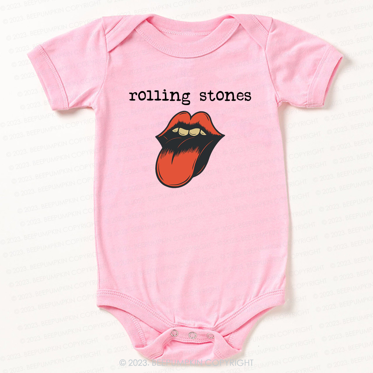 Rock n Roll Band Bodysuit For Baby