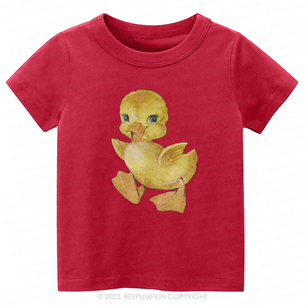 Cute Natural Duckling Kids Shirt