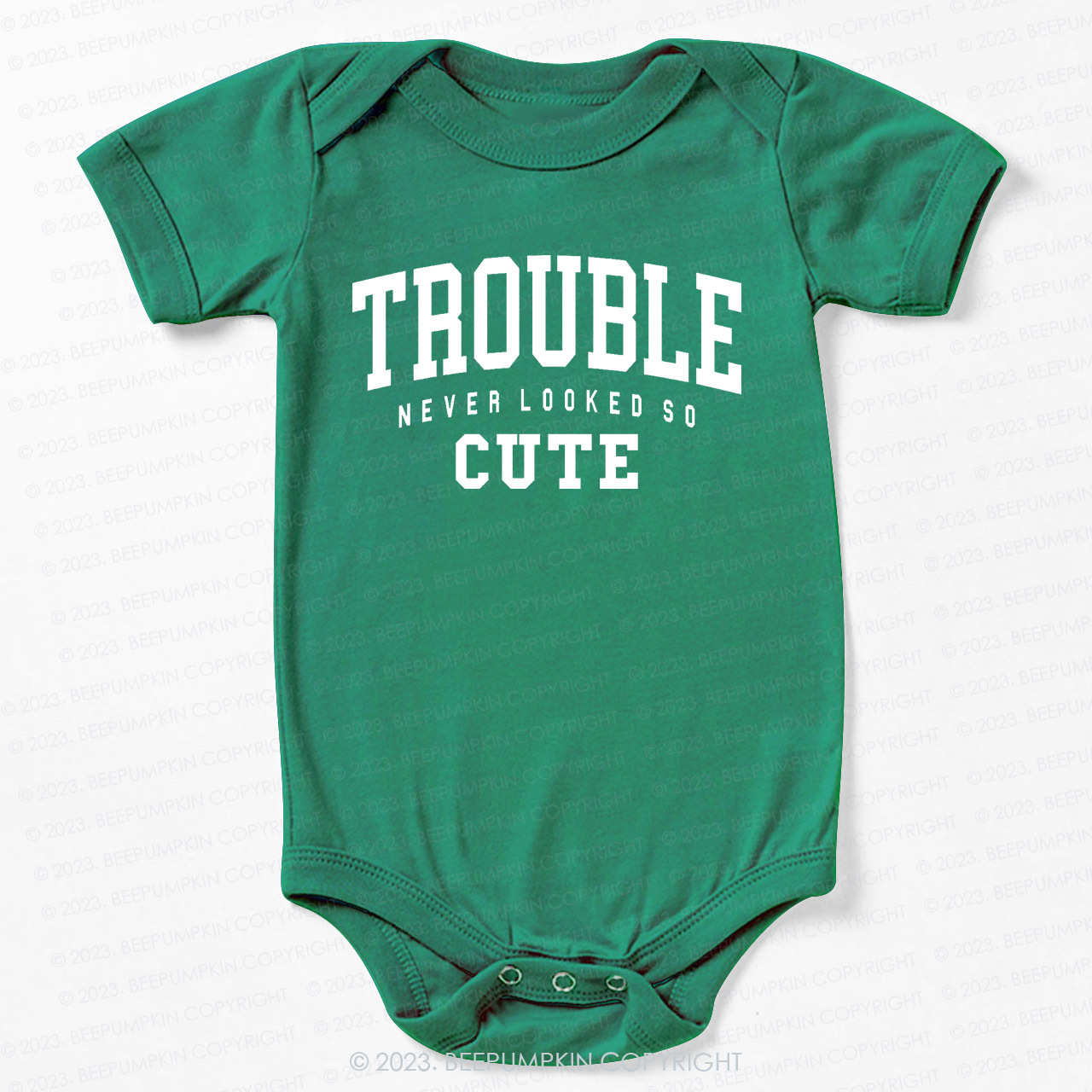 Trouble Never Looked So Cute Bodysuit For Baby