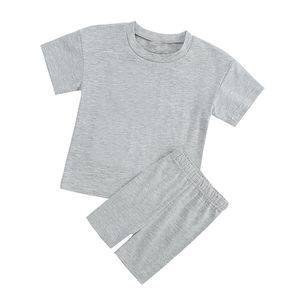 Kids Biker Shorts&Tee