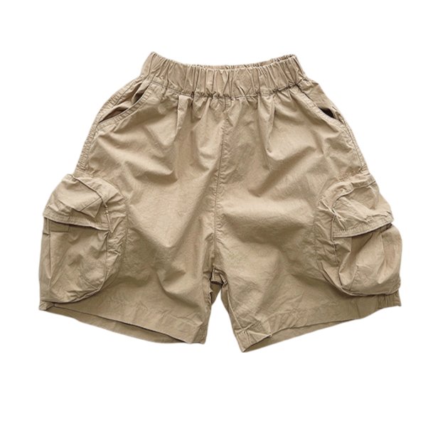 Workwear Capri Shorts For Toddler Kids