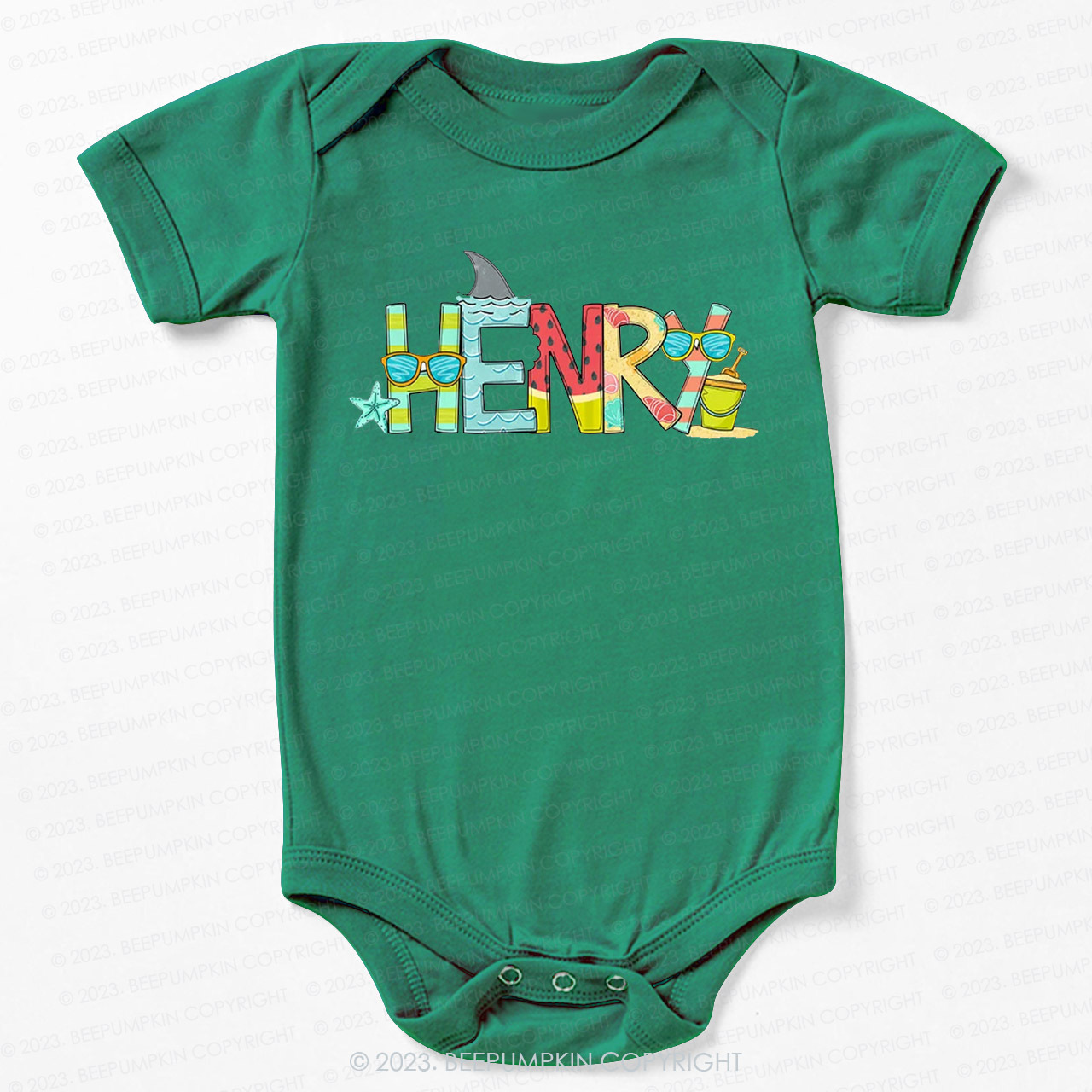 Personalized Summer Bodysuit For Baby