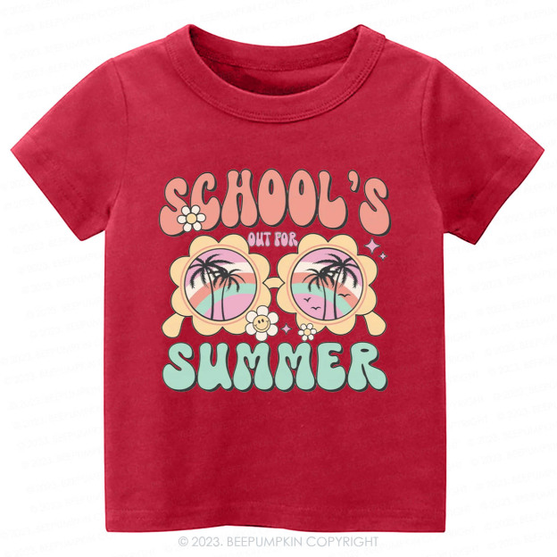 Schools Out For Summer Kids Shirt