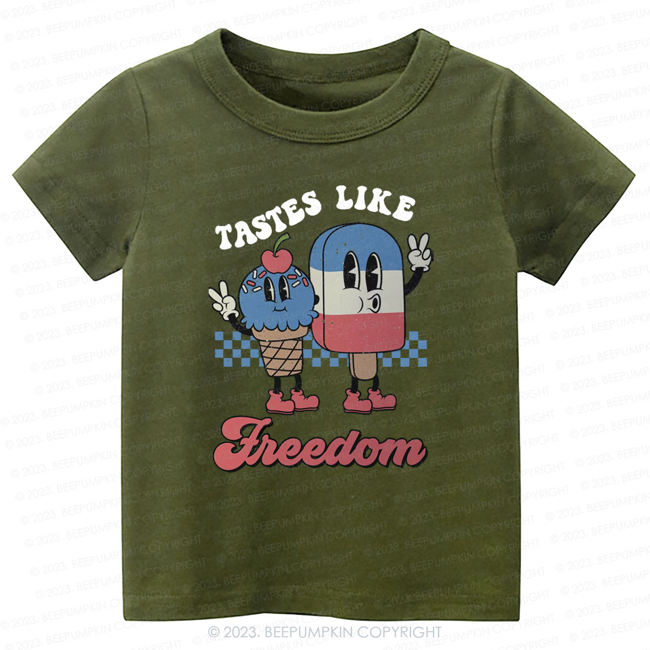 Tastes Like Freedom Shirt For Kids
